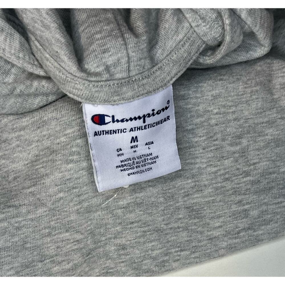 Champion Long Sleeve Hooded Shirt in Gray - Women’s - Size Medium - Picture 6 of 6